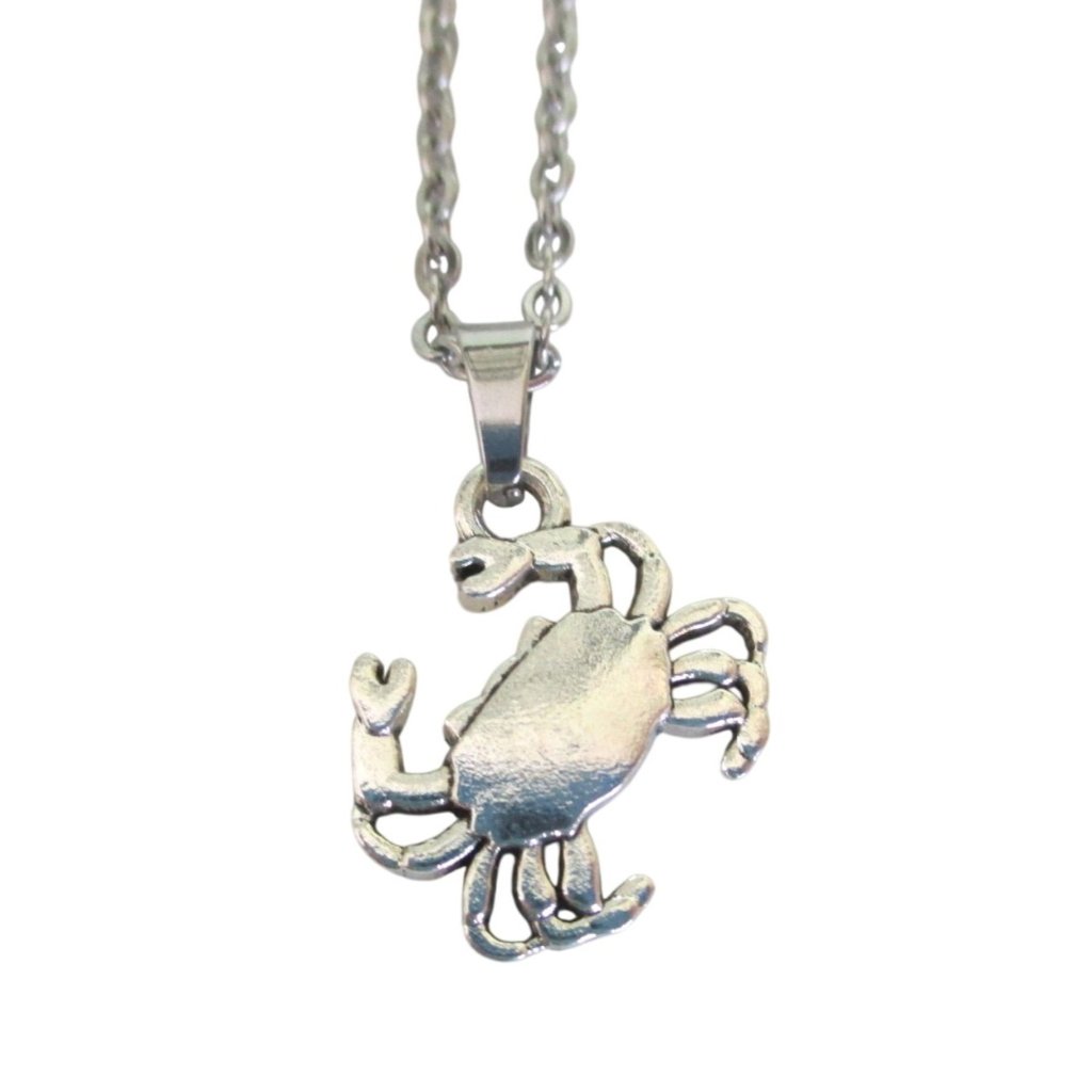 New Crab Pendant Necklace With 18